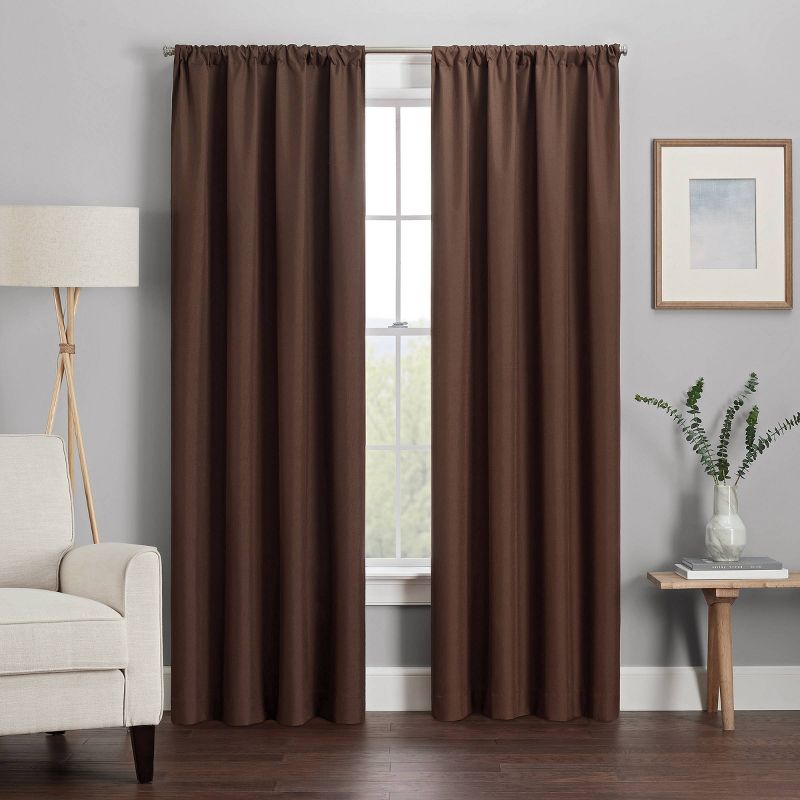 Kenna Thermaback Blackout Curtain Panel - Eclipse, 1 of 13