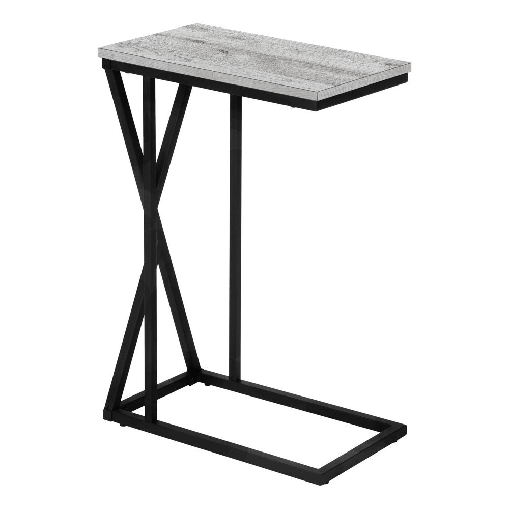 Photos - Coffee Table C Design Accent Table Gray/Black - EveryRoom