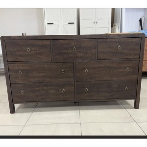 Dresser for Bedroom, Drawer Dresser with Storage Freestanding, Wooden Closet Storage Chest for Living Room, Bedroom, Entryway - 1 of 2