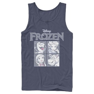 Men's Frozen Character Squares Tank Top - 1 of 3