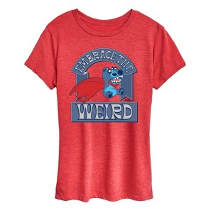 Women's - Disney - Weird Stitch Short Sleeve Graphic T-Shirt - 1 of 3