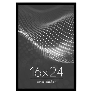 Americanflat Poster Frame - Perfect for Photos and Artwork - Black - 1 of 4