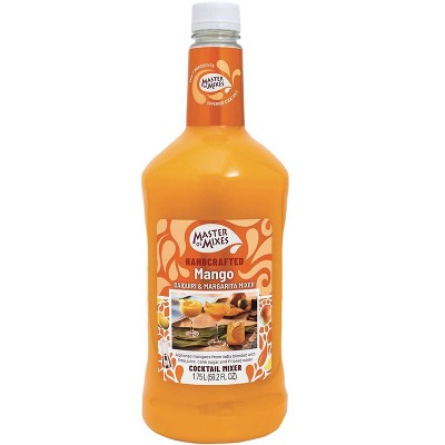 Master of Mixes Mango Daiquiri Margarita  Drink Mix - Ready to Use – 1.75 Liter Bottle (59.2 Fl Oz) - Mixer Perfect for Bartenders and Mixologists