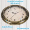 Unique Bargains Decorative Silent Non-Ticking Retro Country Wall Clock 12 Inch - 3 of 4
