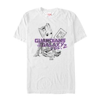 Men's Marvel Guardians of the Galaxy Vol. 2 Groot Music T-Shirt
