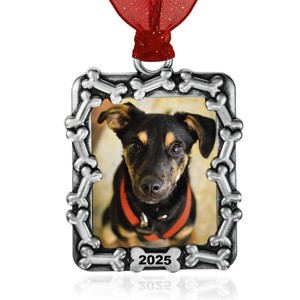 Gloria Duchin Dog Bones Photo Frame Tree Ornament - 1 of 1