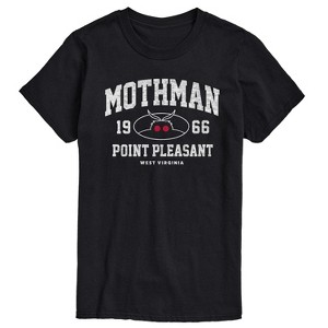 Men's - Instant Message - Mothman Collegiate Short Sleeve Graphic T-Shirt - 1 of 4
