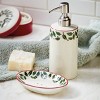 Tag Tis The Season Soap Dish - 5.5" L x 4" W x 1" H - Perfect for Hand Wash - Everyday Use - Festive Design - 2 of 2