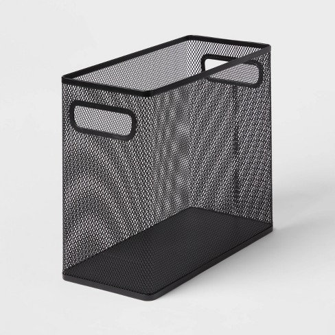 Mesh Hanging File Box Black - Brightroom™ : Target