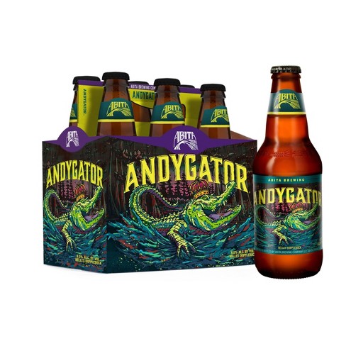 Abita Andygator Helles Dopplebock Beer - 6pk/12 Fl Oz Bottles : Target