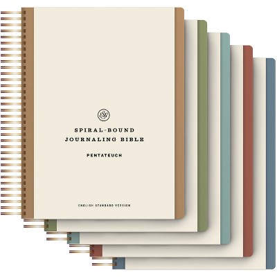 ESV Spiral-Bound Journaling Bible, Five-Volume Set (Hardcover) - (Mixed Media Product)