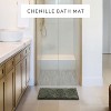 Soft Absorbent Chenille Bath Mat Rug with Anti-Skid Rubber Backing - Becky Cameron - 2 of 4