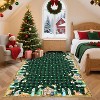 TackView Christmas Area Rug Washable Winter Holiday Rugs for Living Room Xmas Bedroom Carpet with Non Slip Backing - 4 of 4
