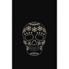 Juniors Womens Lost Gods Halloween Sugar Skull Racerback Tank Top - 2 of 4