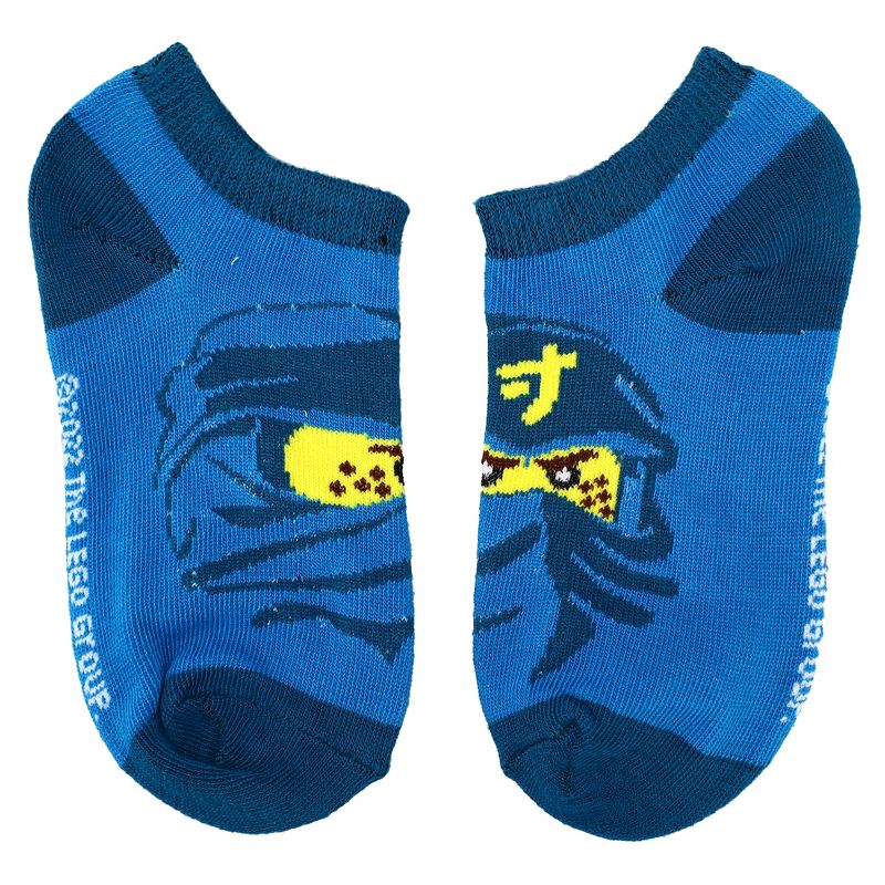 Lego Ninjago Characters Youth 6-Pack Ankle Socks, 3 of 7