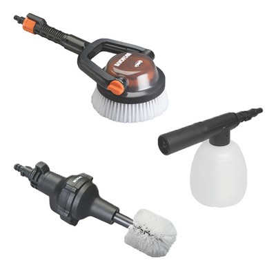 Worx WA4071 Worx Auto/Boat cleaning kit (includes WA4036 soaper, WA4042 Wheel cleaning brush, WA1820 rotating brush)