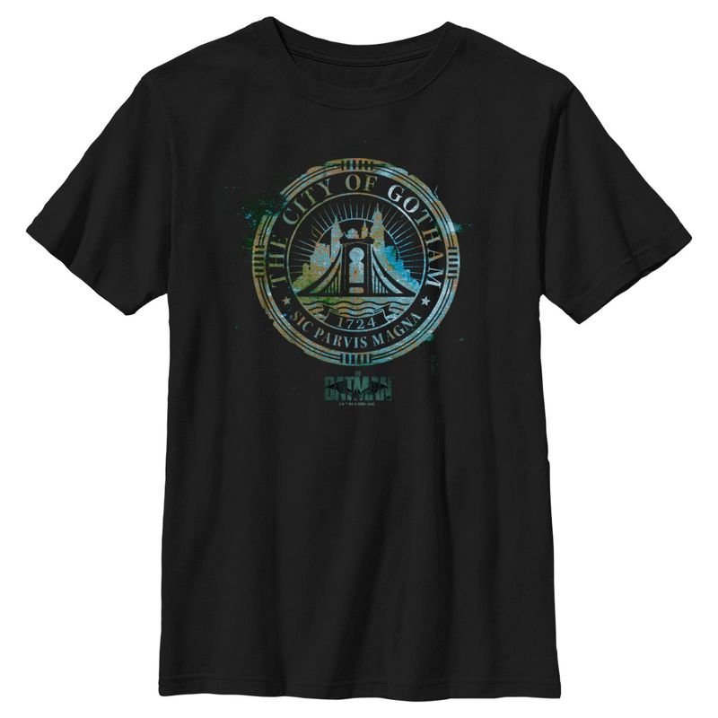 Boy's The Batman City of Gotham T-Shirt, 1 of 6