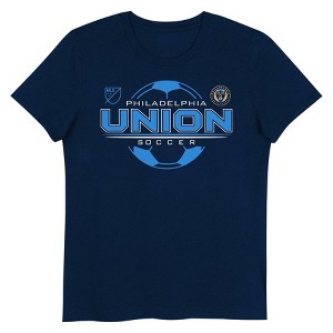 MLS Philadelphia Union Girls' Short Sleeve Crew Neck T-Shirt - 1 of 1