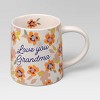 16oz Stoneware Love You Grandma Mug Orange - Room Essentials™ - 4 of 4