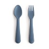 Mushie Dinnerware Fork and Spoon Set - 2 of 4