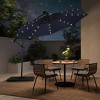 WestinTrends 10 Ft Outdoor Patio Solar LED Cantilever Umbrella - 2 of 4