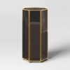 Metal/Glass Outdoor Lantern Candle Holder Gold - Opalhouse™ designed with Jungalow™ - image 3 of 4