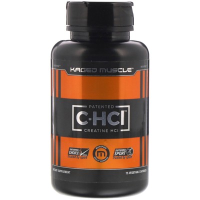 Kaged Muscle Patented C-HCI, 75 Vegetarian Capsules, Sports Nutrition Supplements