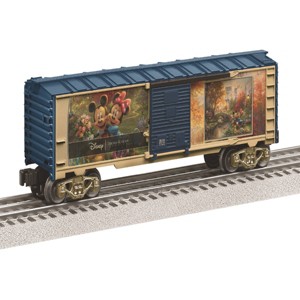 Lionel Thomas Kinkade-Disney Mickey & Minnie Sweetheart Central Park Boxcar - 1 of 2