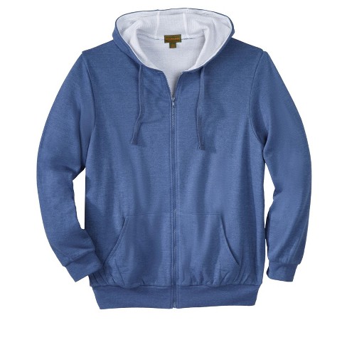 Hanes EcoSmart Unisex Fleece Hoodie (Big & Tall Sizes Available) Light Blue  4XL