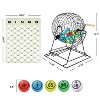 GSE Pro Jumbo Bingo Game Set with Jumbo Bingo Cage, 1.5" Ping Pong Size Bingo Balls, Plastic Bingo Master Board - 2 of 4