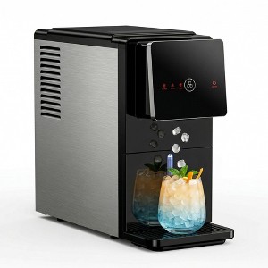 Simzlife Nugget Ice Maker and Dispenser, 30 Lbs./24H, One-Tap Auto