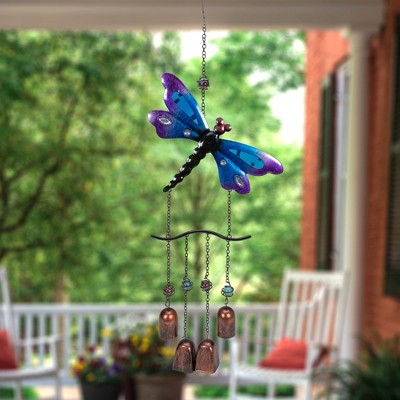 Butterfly Wind Chimes Outdoor Indoor Sun Catcher Windchime Home Garden Decor 