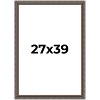 PosterPalooza | Ornate Black Picture Frame - UV Acrylic, Foam Board Backing, Hanging Hardware - 2 of 4