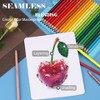 Premium Colored Pencils,Set of 50 Colors,Artists Soft Core for Drawing Sketching Shading,Coloring Pencils for Adults Beginners - 4 of 4