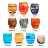 Surreal Entertainment Solar System Planetary Glasses Set of 10 | Each Holds 4-10 Ounces - 2 of 4