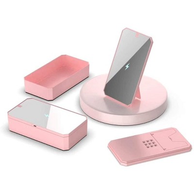 UVKlear UVKlear UV sterilizer and wireless phone charger, Pink color 1 each