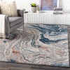 Hauteloom Tayport Blue Marble Rug - 2 of 4