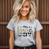 Simply Sage Market Women's Plaid Peace and Joy  Short Sleeve Graphic Tee - 2 of 4