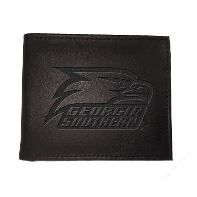 Evergreen NCAA Georgia State Panthers Black Leather Bifold Wallet Officially Licensed with Gift Box