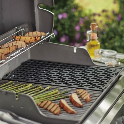 Weber  Porcelain-Enameled Cast Iron Sear Grate For Genesis II Gas Grills 8854