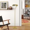 TiramisuBest Modern Floor Lamps in Various Colors and Styles with Shades 110~120v Metal/Wood Frame for Living Rooms and Bedrooms - 2 of 4