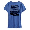 Women's - Marvel - Avengers Merry Marching Society Short Sleeve Graphic T-Shirt - 2 of 4