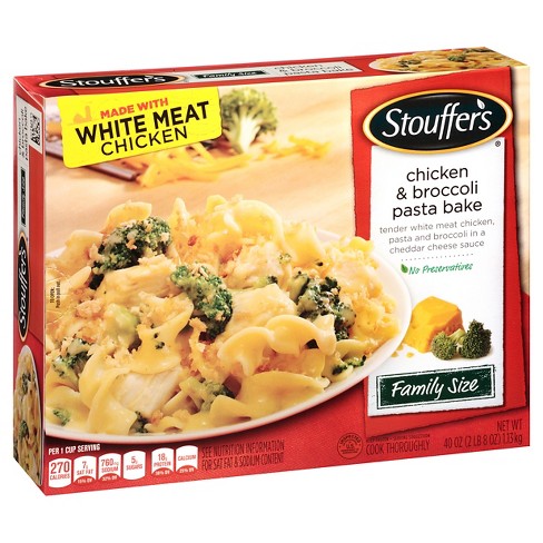 Stouffer's Chicken & Broccoli Pasta Bake Family Size - 40oz : Target