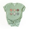 Simply Sage Market S.W.Smiley Leopard Smiley Face Stacked Short Sleeve Tee - 3 of 4