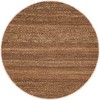 Unique Loom Palm Beach Jute Collection Area Rug - Worth Avenue - 2 of 4