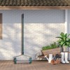 Gymax Rolling Garden Lawn Aerator Roller Rotary Push Tine Spike Soil Lawn Aerator Gardening Tool w/ 3-Piece Long Steel Handle Green - 3 of 4