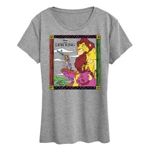 Women's - Disney - The Lion King Short Sleeve Graphic T-Shirt - 1 of 4