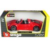 Porsche 918 Spyder Convertible Red 1/24 Diecast Model Car by Bburago - 3 of 3