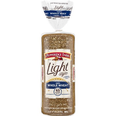 Pepperidge Farm 100% Whole Wheat Light Style Bread - 16oz