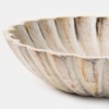 Mela Artisans Hand-Carved Scallop Serenity Bowls- Set of 2 - 4 of 4